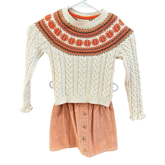 Cynthia Rowley Other - Cynthia Rowley Fair Isle Sweater & Cord Skirt, VGUC, Sz 5-6Y (116cm) (5A)